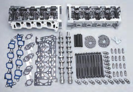 Valvetrain Components Top-End Engine Kits Cylinder Head Bolt Kit for Ford 4.6L/5.4L TFS-51800519 Replacement Valvetrain Components for Ford 4.6L/5.4L Trick Flow s line of replacement valvetrain parts for Ford modular V8s feature OEM quality and durability.
