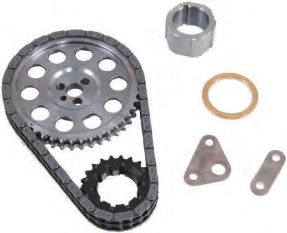 The timing chain damper for GM LS provides a small amount of tension on the timing chain to keep it from whipping during gear changes and damaging the engine.