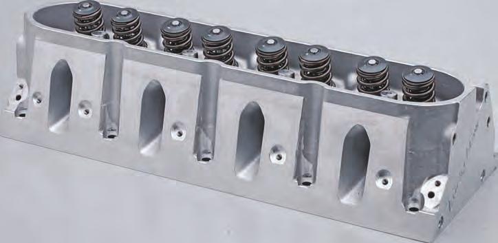 GenX 205, 215, 225, 235, and 245 Cathedral Port Cylinder Heads for GM LS Vortec, LS1, LS2, and LSX TFS-30510001-C00 Specifications Material: A356-T61 aluminum Combustion Chamber Volume: C00: 58cc