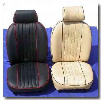 Seats We can supply leather seats and trim to your