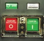 Prominently displayed nameplate provides important circuit breaker specific information. Magnum breakers must be applied within their nameplate ratings.