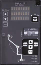 Magnum trip units and communication devices Digitrip 50+ The Digitrip 50+ trip unit offers advanced protection and power monitoring including harmonics, breaker health, waveform capture, and advanced
