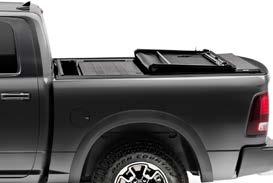 front panel to access cargo closer to the cab Easy access to the front of the bed TROUBLE-FREE INSTALLATION &