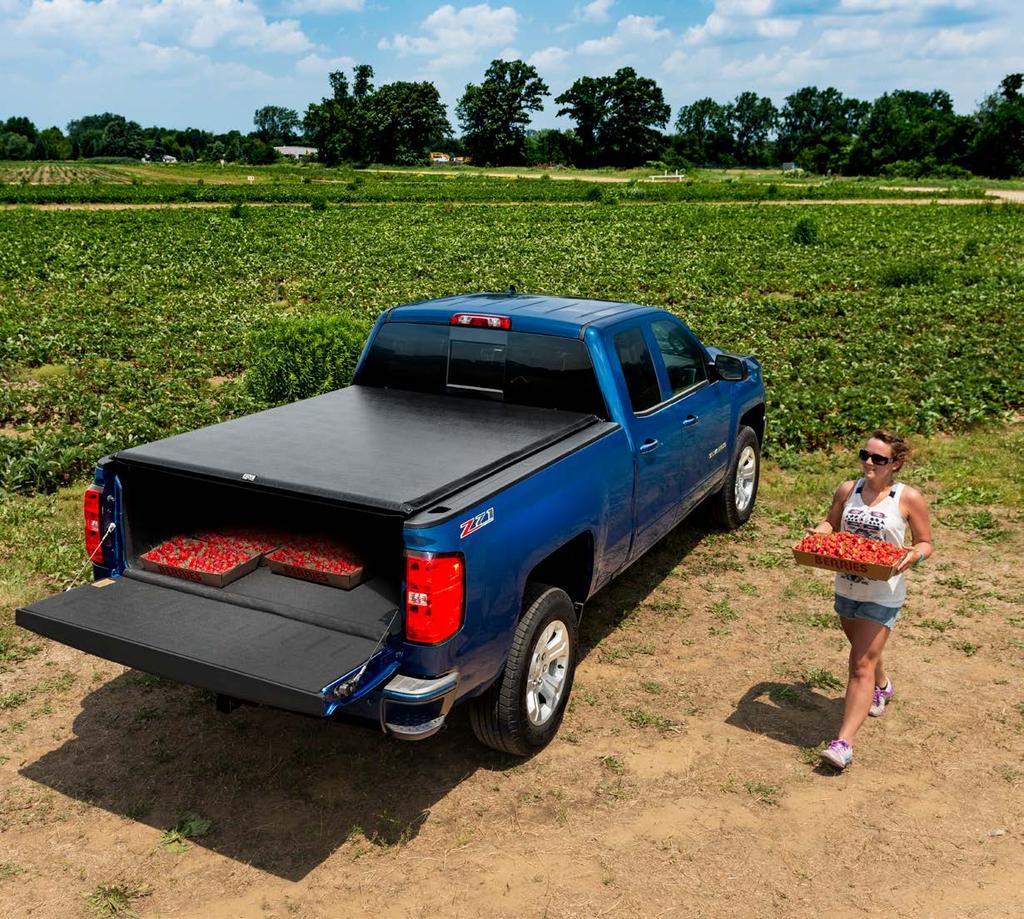 EDGE STYLISH ARCHED TAILGATE DESIGN For the truck owner requiring cutting edge design and
