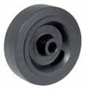 FS HIGH TEMPERATURE THERMOPLASTIC EFFECTIVE RANGE -40 C TO +270 C SPECIAL APPLICATION WHEELS hub bore 80 30 40 12 150 28002 100 30 40 12 200 28006 125