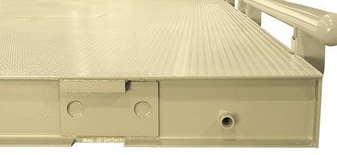 flush-mounted, drop-in, no-bolt guide rail brackets standard.