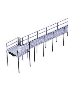 MODULAR XP RAMP SYSTEM Ramp sections welded