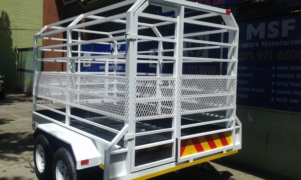 LUGGAGE TRAILER Luggage Trailer 2M LENGTH X 1.2m M WIDTH X 700 MM HEIGHT R14 000.00 incl vat and it comes with the following: 1. Single axle with 13 inch wheels 2.