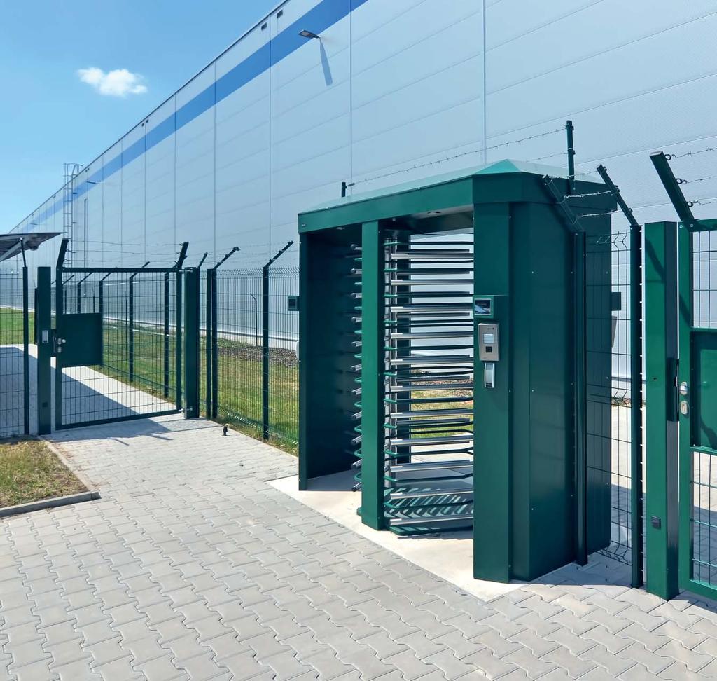 REXON FULL-HEIGHT TURNSTILES & GATES Our REXON full-height turnstiles and gates are well suited for both indoor & outdoor access control applications including perimeter & fence line entrances,