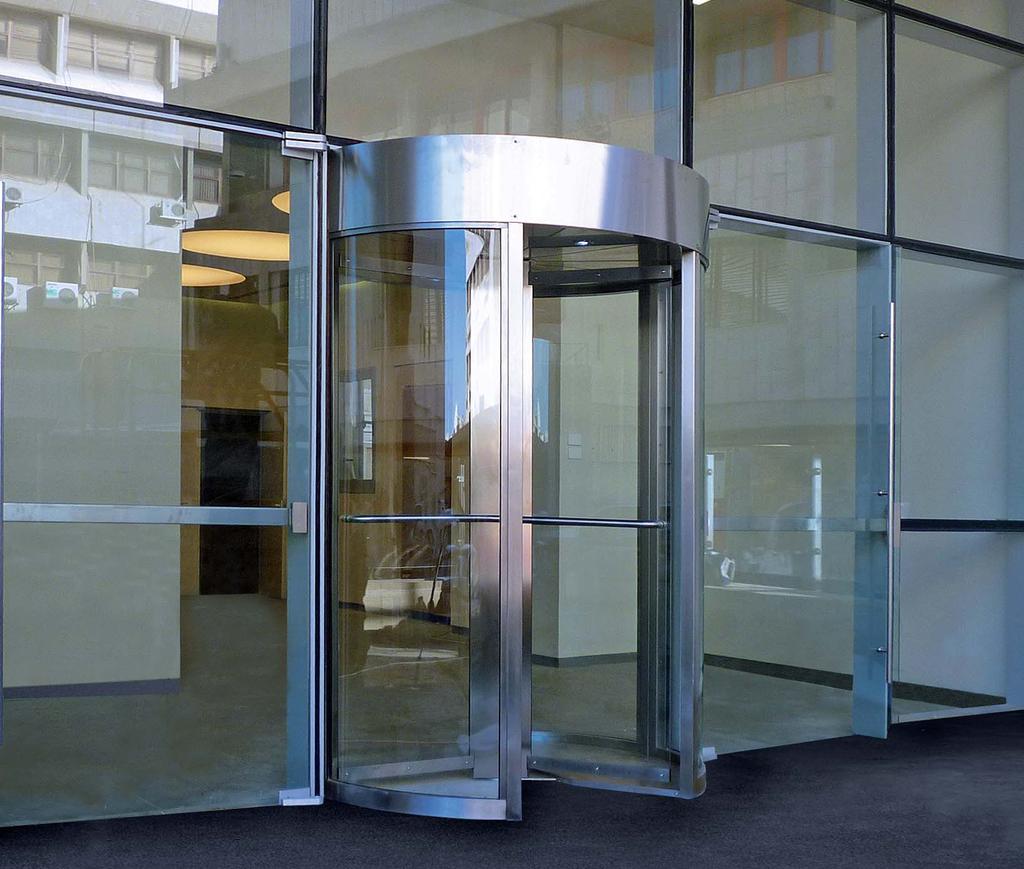 REXON GLASS 1600/1800 TYPE REXON GLASS 1600 REXON GLASS 1800 Revolving glass full-height turnstile 3 door wings Bi-directional DRIVE MECHANISM Fail-Safe with Go Call function OPERATING ENVIRONMENT