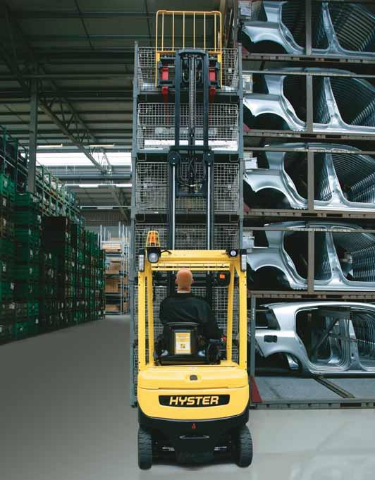 Get the right Energy Balance The new Hyster Electric trucks can offer you the optimum e-balance (Energy Balance) delivering the most cost effective truck on the market. What is e-balance?