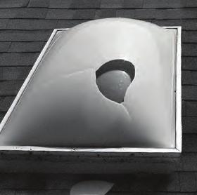 determining resistance of Solar Collector Covers to Hail impact with propelled ice balls (2004 glazing). See Hail Storm case study. www.velux.com.