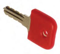 Keys Master Key red master key to unlock key numbers in its group 326802 master for cylinder cores 001-200 326803 master for cylinder cores 201-400 326804 master for cylinder cores 401-600 S Key