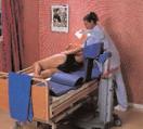 The submersible soft stretcher can be used for bathing, showering and hydrotherapy transfers.
