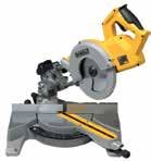 Integrated quick release mitre stops Sliding left hand mitre fence Compact internal rail design for huge cutting capacity in transportable format 184MM CIRCULAR SAW 105.