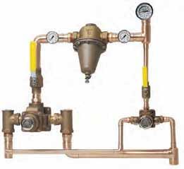 TempControl Hi-Low Systems Valve and Piping Assembly Specification 5- ( ) inlets ( ) outlets: TempControl HI-LOW system consists of two (2) thermostatic controllers with swivel action check stops,