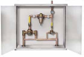 TempControl Hi-Low Systems Valve and Piping in Cabinet Assembly Specification 5- ( ) inlets ( ) outlets: TempControl Hi-Low system consists of two (2) thermostatic controllers with swivel action