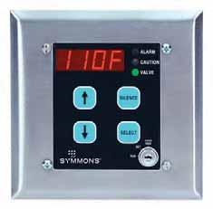 TempControl High Temperature Alarm System Specification HTA-100: TempControl High Temperature Alarm System to monitor and provide audible and visible alert in the event of hot water temperatures
