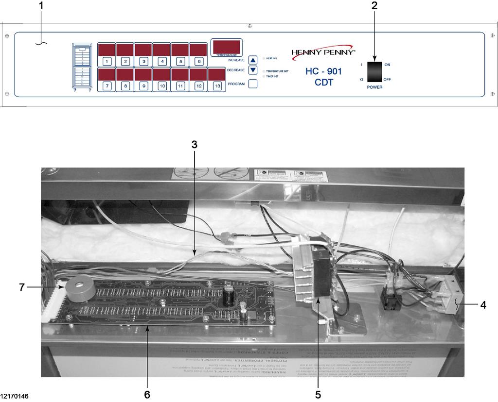 Figure 2-2 Control Assembly Stock Item No. Part No. Description Qty.