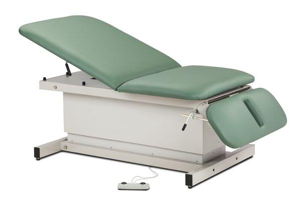 EXTRA-WIDE, BARIATRIC, SHROUDED POWER TABLES OPEN BASED POWER TABLES FEATURES 84108-34 overall 84108-40 Extra-Wide, Bariatric Straight Shrouded Power Table 550 lbs.