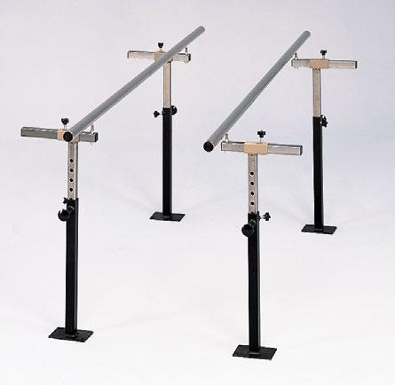 PARALLEL BARS 3-3307 Wall Mounted Folding Parallel Bars Stainless steel handrails Requires only 14 of