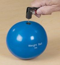 Grip weight balls Ships fully assembled Set of Soft Grip Balls (1 lb. 6 lbs.) included (.45 kg 2.