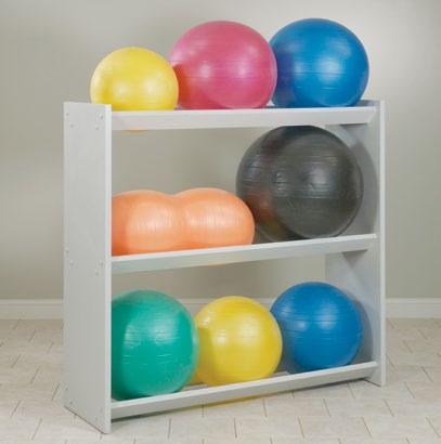 therapy balls Easy assembly with steel fasteners Ships KD by FedEx Ground or UPS Set of heavy duty, burst-resistant exercise balls 1 each of