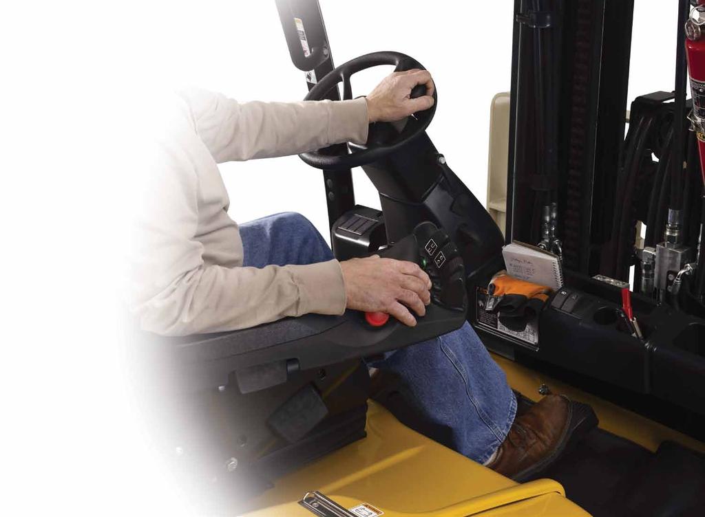 Comfort is efficiency When you minimize operator fatigue, you maximize productivity.
