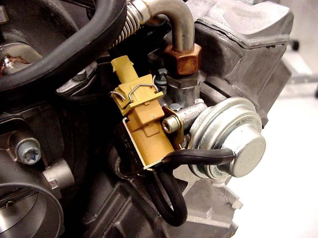 Exhaust Gas Recirculation EGR Purpose: Reduce NO X Improve gas mileage EGR valve