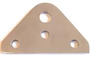STAINLESS STEEL BRACKETS - 8mm Mounting ø8.