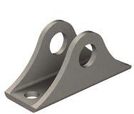 STAINLESS STEEL BRACKETS - 8mm Mounting ø8.2 R9 A Product Code BESAUG08000303 8.