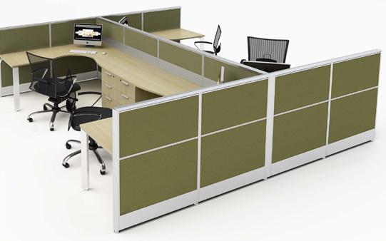 Including Desk & Pedestal WS-l-01-a GT60-10