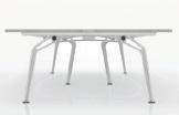 Tables Fluid, Keywork & D End Fluid Keywork C D End E D F Fluid Laminate or veneer top with optional fully integrated cable management system. Unique designed steel frame available in white or black.