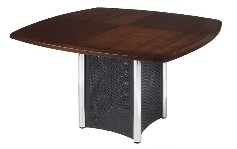 Cora Cora series boardroom tables are available in any cape standard finish.