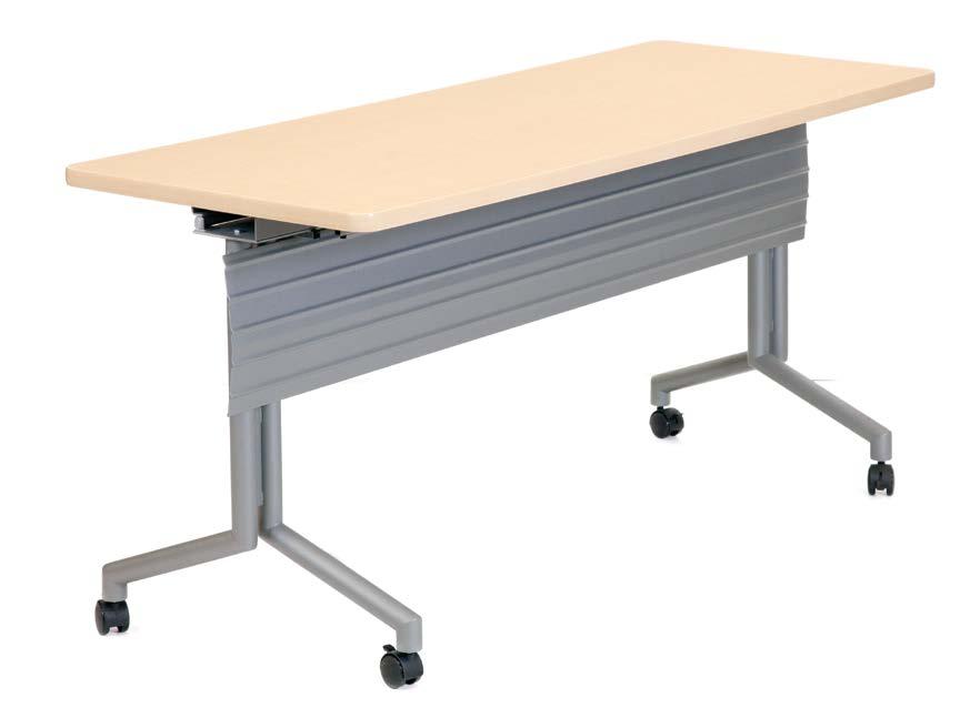 Phan Phan series flip top and nesting tables are heavy duty 100% metal construction, complete with anti-tip for safety.