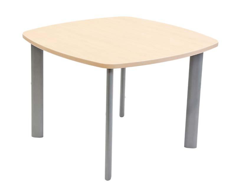 Table tops range from 24 round and square up to 240 x 60 boardroom configurations.