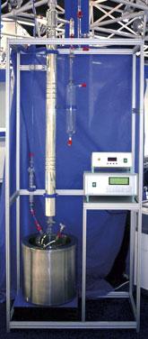 Distillation Systems Pilodist 104 Versatile distillation apparatus with high separation efficiency.