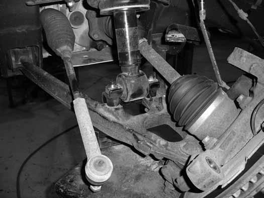 Step 3 Caution: To avoid axle shift, only remove/ replace the u-bolts from one side at a time. Step 4 Caution: It may be necessary to adjust the brake line in order to gain additional length.