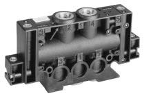 atalog 0600P-9/US ommon Part Numbers Single Solenoid / Remote Pilot 4-Way, 2-Position PVL