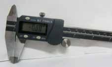 Answer Vernier Callipers - Digital Most BSC branches now have the new electronic callipers and these make the measuring of bearings a simple matter.