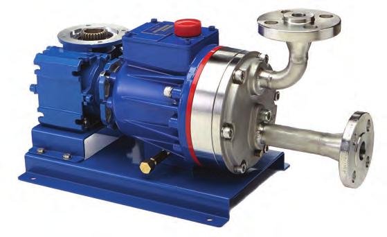 Using only one motor and one gearbox, Hydra-Cell P Series pumps can provide spare, double-flow, side-by-side systems, or pre-mixed ratios. (They need not be the same model Hydra-Cell pumps.