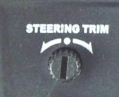 Ensure reliable steering performance. 1)Place the steering wheel at Center to enable the vehicle to run straightly in line. (NOTE: Flipping to trim the steering wheel is occasionally needed.