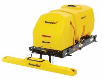 Your Complete Line of Snow and Ice Control Equipment Spreaders Plows Liquids Sidewalks 531 Ajax Drive Madison Heights, MI 48071 www.snowexproducts.com info@trynexfactory.com Patents Pending.