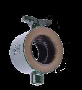 Ramén KSG rubber lined valve Ramén Ball Sector Valve model KSG is a rubber lined version of the model KS, developed for the mining industry.