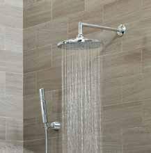 Shower Arm Cradle Moen s new shower arm cradle allows homeowners to use their hand shower as their primary showerhead without a major remodel.