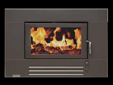 They are available in a range of stylish colours (including reds and greens as well as the traditional black and brown), as freestanding and inbuilt heaters.