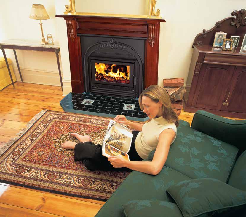 The Victorian When you combine the latest technology in slow combustion heating with the elegance of a design that