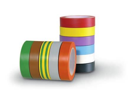4.1 Installation Devices HelaTape HellermannTyton offers a wide range of PVC and rubber tapes for sealing, insulation and bundling of cable and conduits.