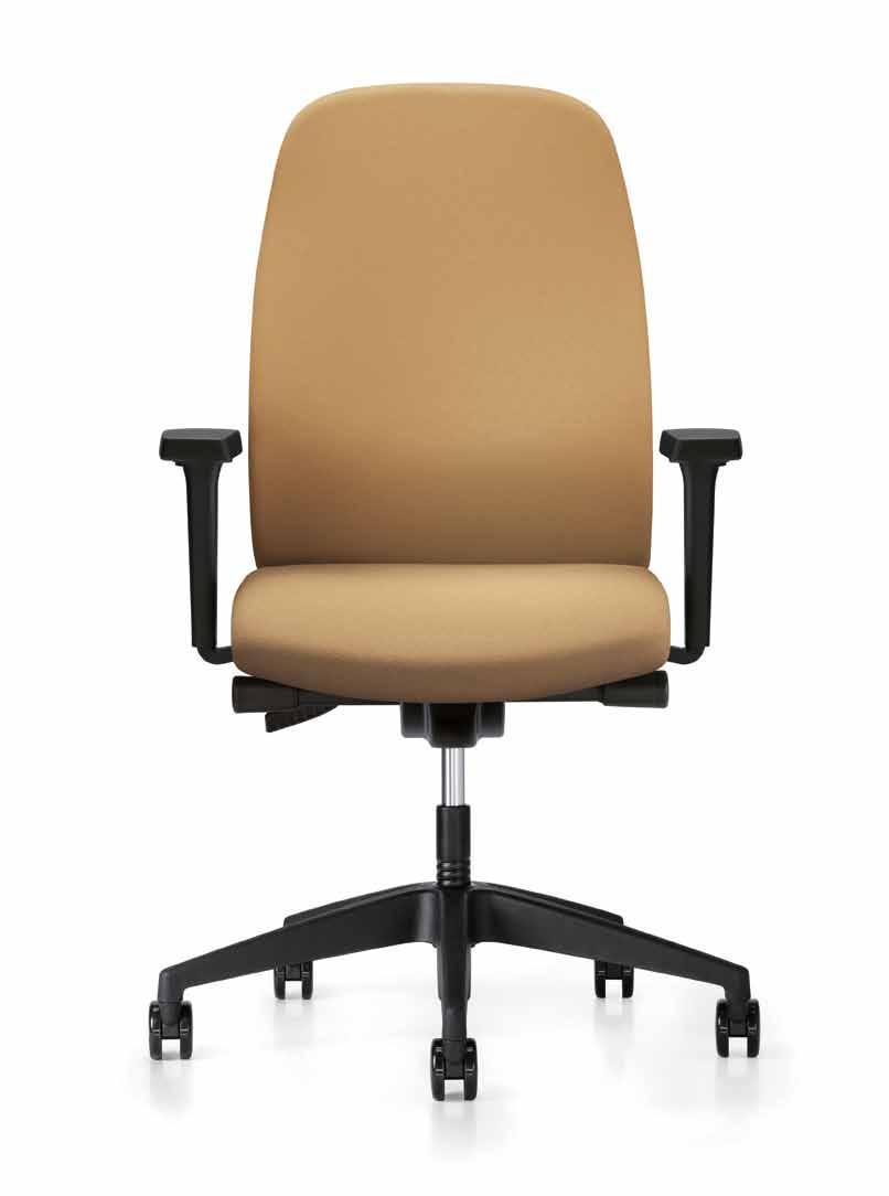 Office swivel chairs 07 15G2 Swivel chair, back upholstered,