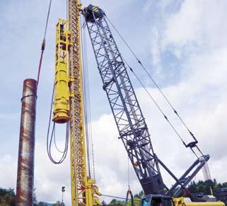 The latest development in piling is that both the size and the approved constructional loads have increased and construction site schedules are tight.